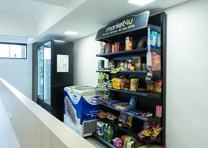Localizacao Central! A 450 Metros Da Vila Germanica Loft Com Piscina, Ar-Condicionado, Wi-Fi, Cozinha Completa, Garagem Privativa, Espaco Zen, Academia, Sauna, E Mercadinho 24H